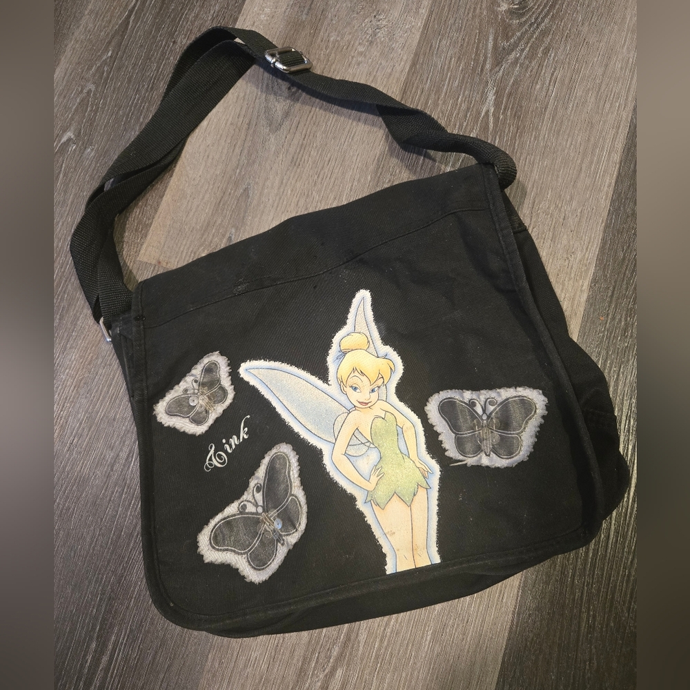 Disney Black Tinker Bell Satchel